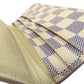 LOUIS VUITTON Bifold Wallet M63020 Damier canvas white Portefeuille Josephine Women Used Authentic