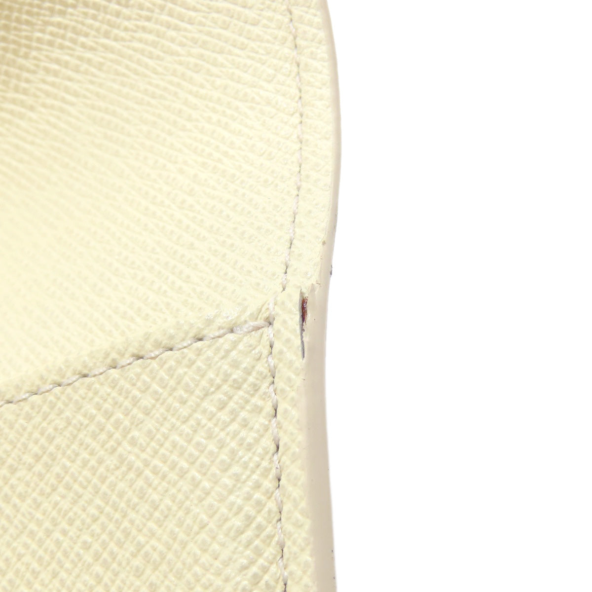 LOUIS VUITTON Bifold Wallet M63020 Damier canvas white Portefeuille Josephine Women Used Authentic