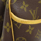 LOUIS VUITTON Handbag M47270 Monogram canvas Brown Deauville Women Used Authentic