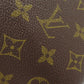 LOUIS VUITTON Handbag M47270 Monogram canvas Brown Deauville Women Used Authentic