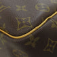 LOUIS VUITTON Handbag M47270 Monogram canvas Brown Deauville Women Used Authentic