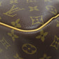 LOUIS VUITTON Handbag M47270 Monogram canvas Brown Deauville Women Used Authentic