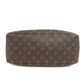 LOUIS VUITTON Handbag M47270 Monogram canvas Brown Deauville Women Used Authentic