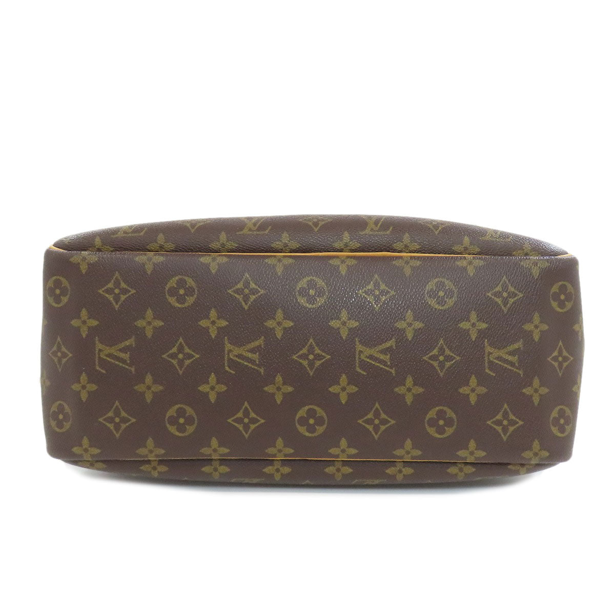 LOUIS VUITTON Handbag M47270 Monogram canvas Brown Deauville Women Used Authentic