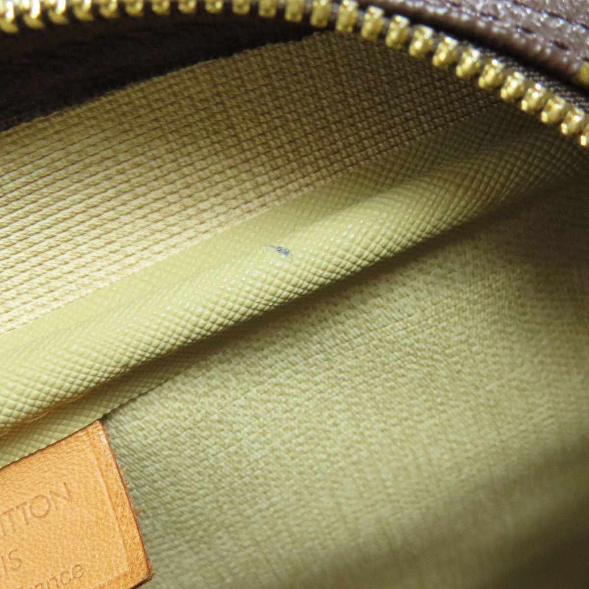 LOUIS VUITTON Handbag M47270 Monogram canvas Brown Deauville Women Used Authentic