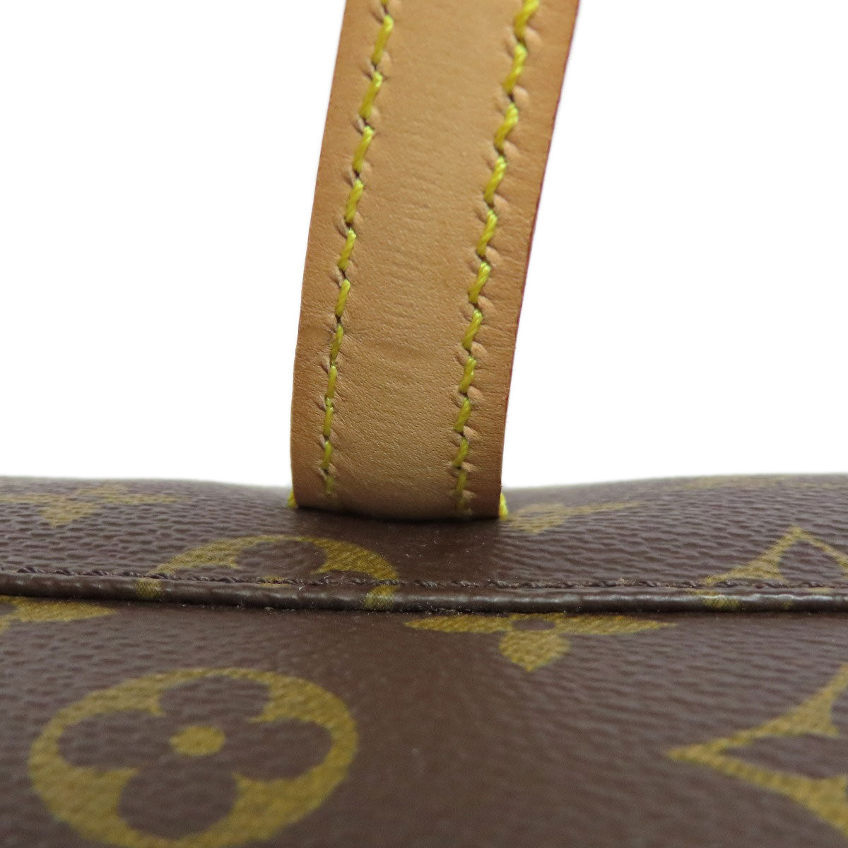 LOUIS VUITTON Handbag M51902 Monogram canvas Brown Sonatine Women Used Authentic