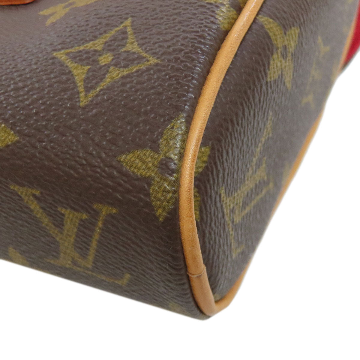 LOUIS VUITTON Handbag M51902 Monogram canvas Brown Sonatine Women Used Authentic