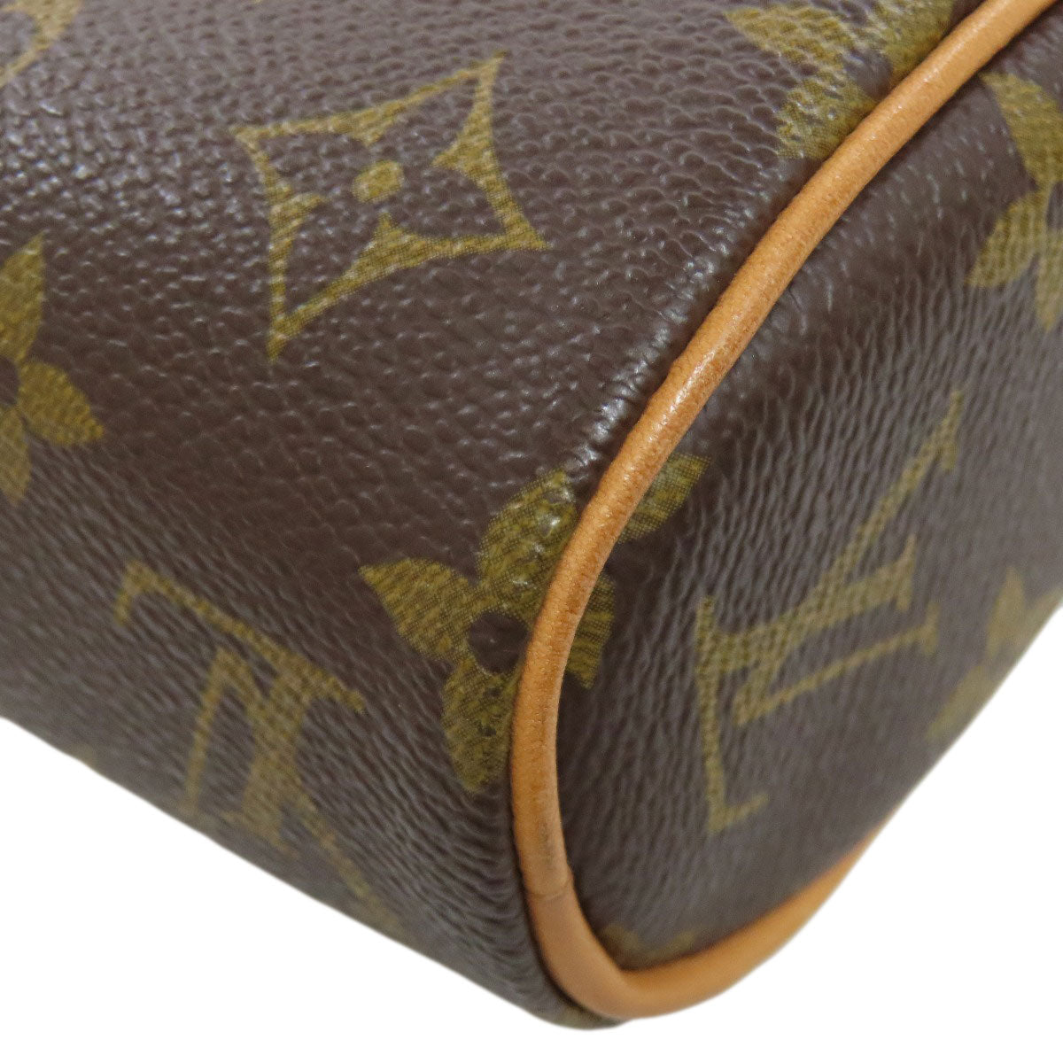 LOUIS VUITTON Handbag M51902 Monogram canvas Brown Sonatine Women Used Authentic