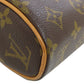 LOUIS VUITTON Handbag M51902 Monogram canvas Brown Sonatine Women Used Authentic