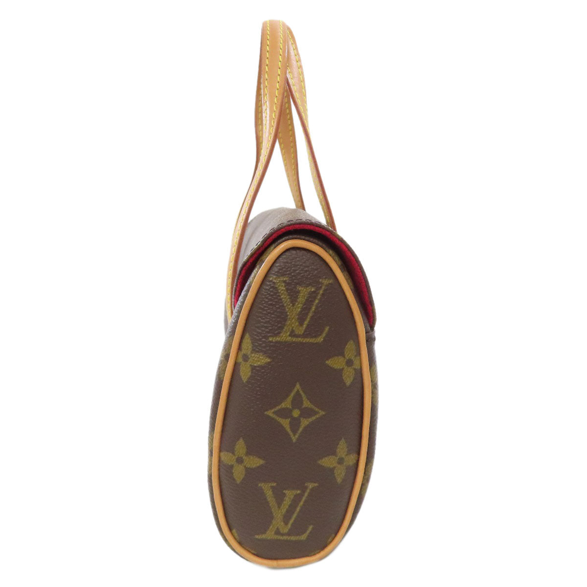 LOUIS VUITTON Handbag M51902 Monogram canvas Brown Sonatine Women Used Authentic
