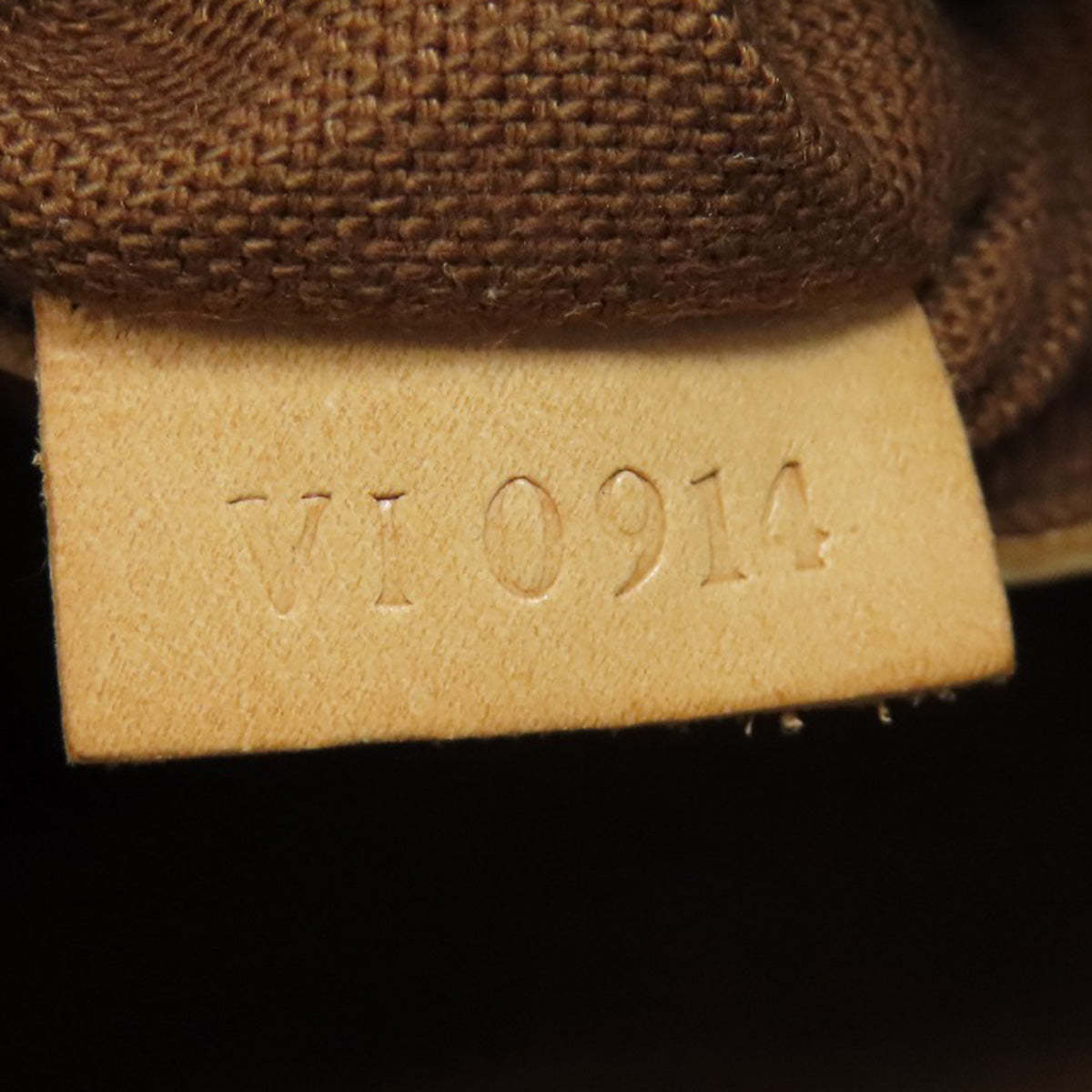 LOUIS VUITTON Handbag M51130 Monogram canvas Brown Alma Women Used Authentic