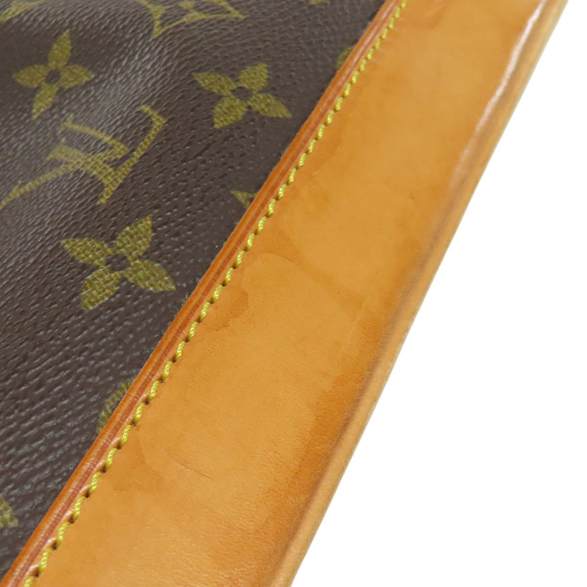 LOUIS VUITTON Handbag M51130 Monogram canvas Brown Alma Women Used Authentic