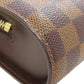 LOUIS VUITTON business bag N51993 Damier canvas Brown Saint Louis Women Used Authentic