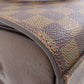 LOUIS VUITTON Handbag N51155 Damier canvas Brown Triana Women Used Authentic