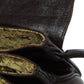 CELINE Shoulder Bag leather Brown Carriage Women Used Authentic