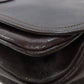 CELINE Shoulder Bag leather Brown Carriage Women Used Authentic