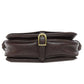 CELINE Shoulder Bag leather Brown Carriage Women Used Authentic