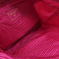 PRADA Tote Bag Nylon pink logoMetal Women Used Authentic