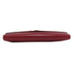 BURBERRY Long Wallet Purse leather Red Shoulder wallet Women Used Authentic