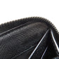 PRADA Long Wallet Purse leather black Safiano mens Used Authentic