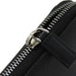 PRADA Long Wallet Purse leather black Safiano mens Used Authentic