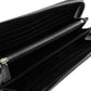 PRADA Long Wallet Purse leather black Safiano mens Used Authentic