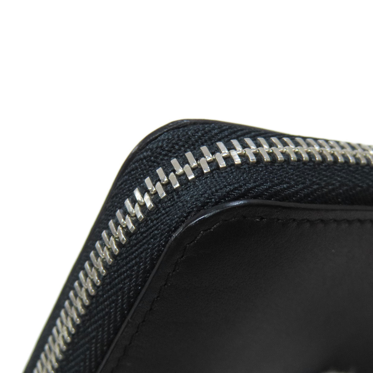 LOEWE Coin case leather black anagram Women(Unisex) Used Authentic