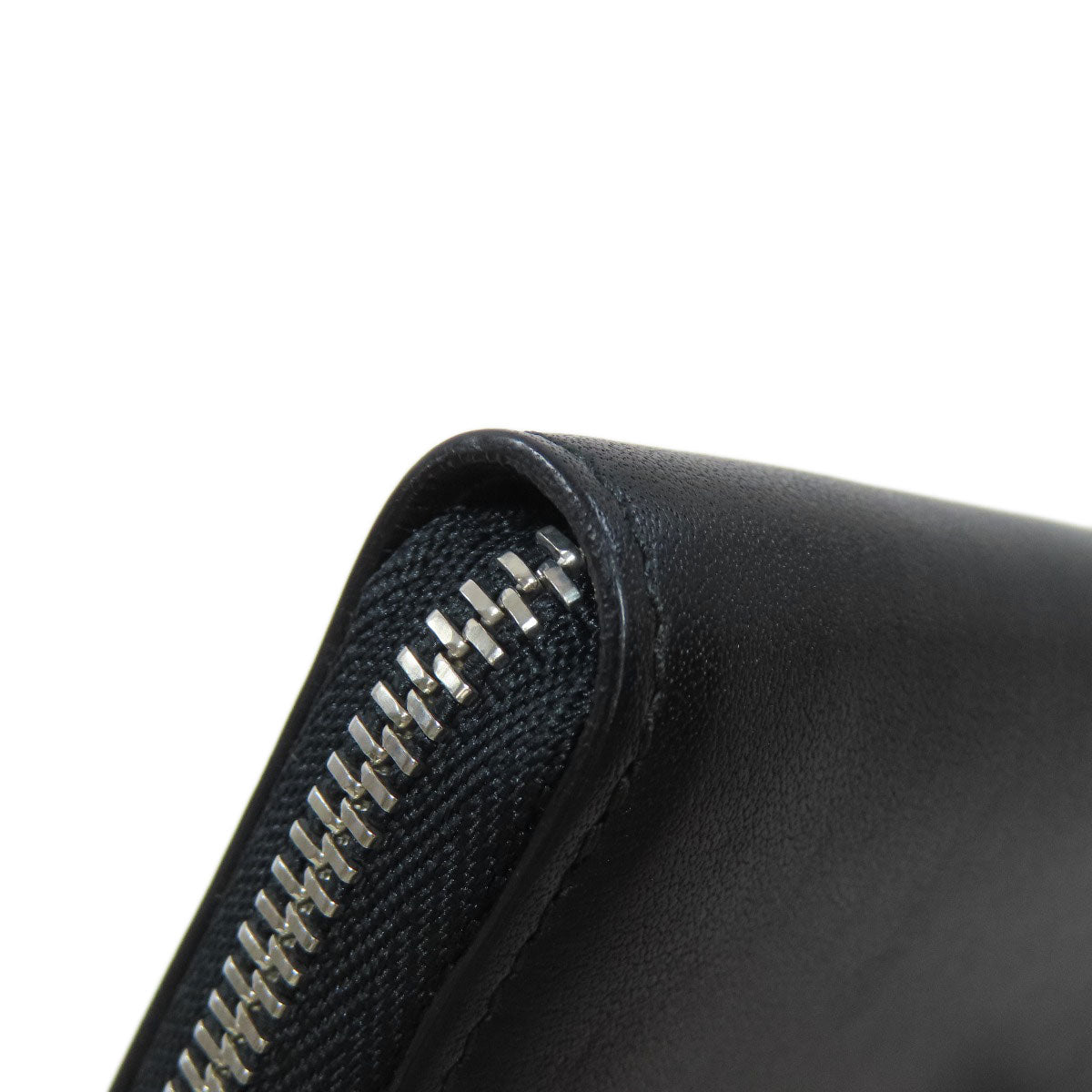 LOEWE Coin case leather black anagram Women(Unisex) Used Authentic