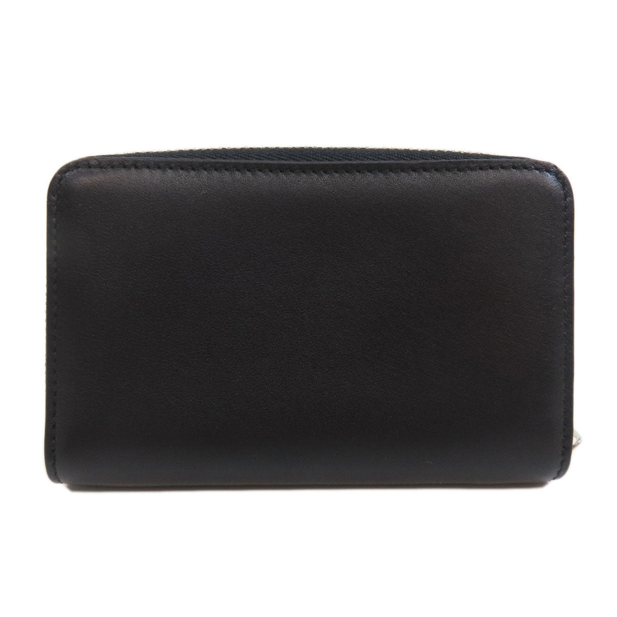 LOEWE Coin case leather black anagram Women(Unisex) Used Authentic