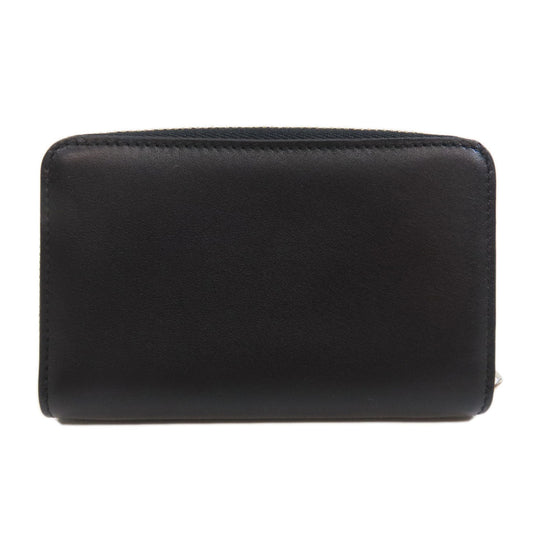 LOEWE Coin case leather black anagram Women(Unisex) Used Authentic