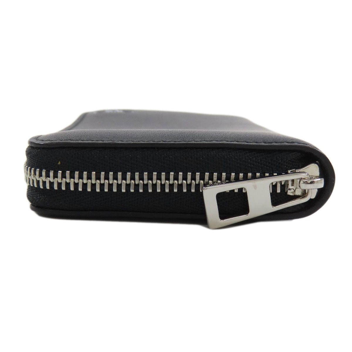 LOEWE Coin case leather black anagram Women(Unisex) Used Authentic