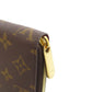 LOUIS VUITTON Long Wallet Purse M41895 Monogram canvas Brown Zippy wallet Women Used Authentic