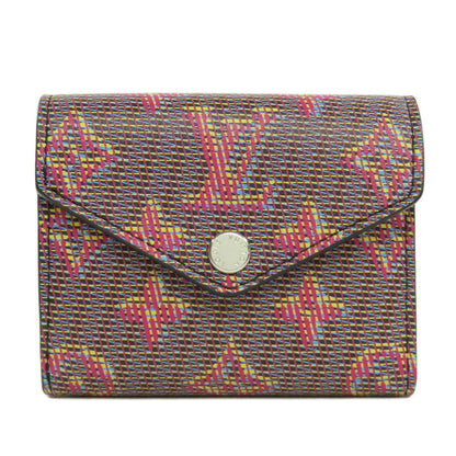 LOUIS VUITTON Bifold Wallet M68673 Monogram canvas Brown Portefeuille Zoe LV Pop Women Used Authentic