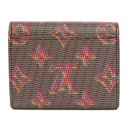 LOUIS VUITTON Bifold Wallet M68673 Monogram canvas Brown Portefeuille Zoe LV Pop Women Used Authentic