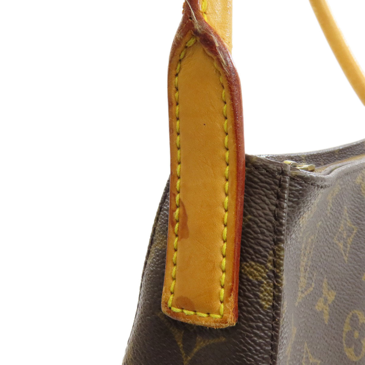 LOUIS VUITTON Handbag M51146 Monogram canvas Brown LoopingMM Women Used Authentic