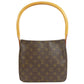 LOUIS VUITTON Handbag M51146 Monogram canvas Brown LoopingMM Women Used Authentic