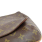 LOUIS VUITTON Shoulder Bag M51387 Monogram canvas Brown Musette Salsa Women Used Authentic