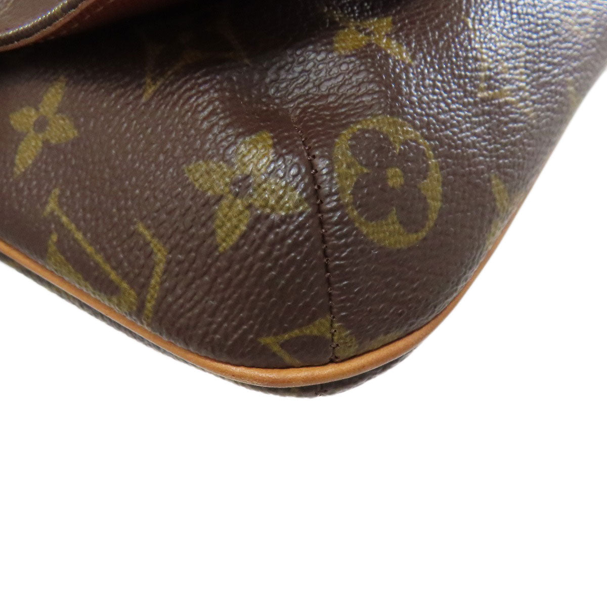 LOUIS VUITTON Shoulder Bag M51387 Monogram canvas Brown Musette Salsa Women Used Authentic
