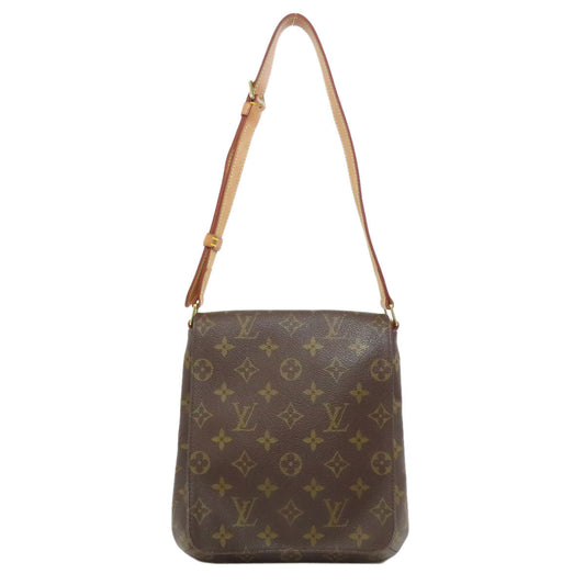 LOUIS VUITTON Shoulder Bag M51387 Monogram canvas Brown Musette Salsa Women Used Authentic