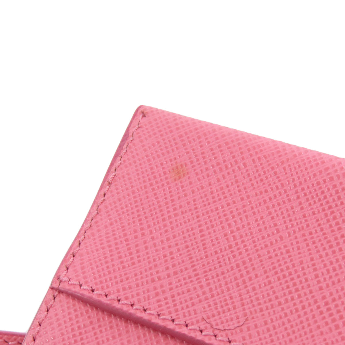 PRADA Shoulder Bag BT1020 Safiano pink logo