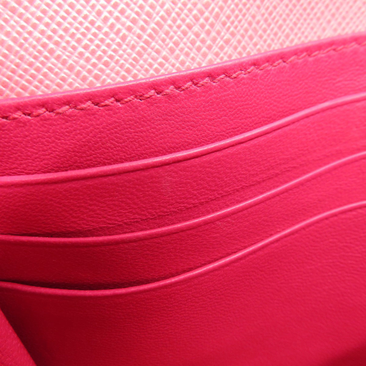PRADA Shoulder Bag BT1020 Safiano pink logo