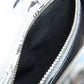 PRADA Shoulder Bag PVC gray Flower motif Women Used Authentic