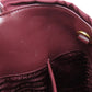 PRADA Handbag 1BG068 Nylon Red Ribbon motif 2WAY Women Used Authentic