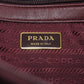 PRADA Handbag 1BG068 Nylon Red Ribbon motif 2WAY Women Used Authentic