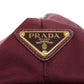 PRADA Handbag 1BG068 Nylon Red Ribbon motif 2WAY Women Used Authentic