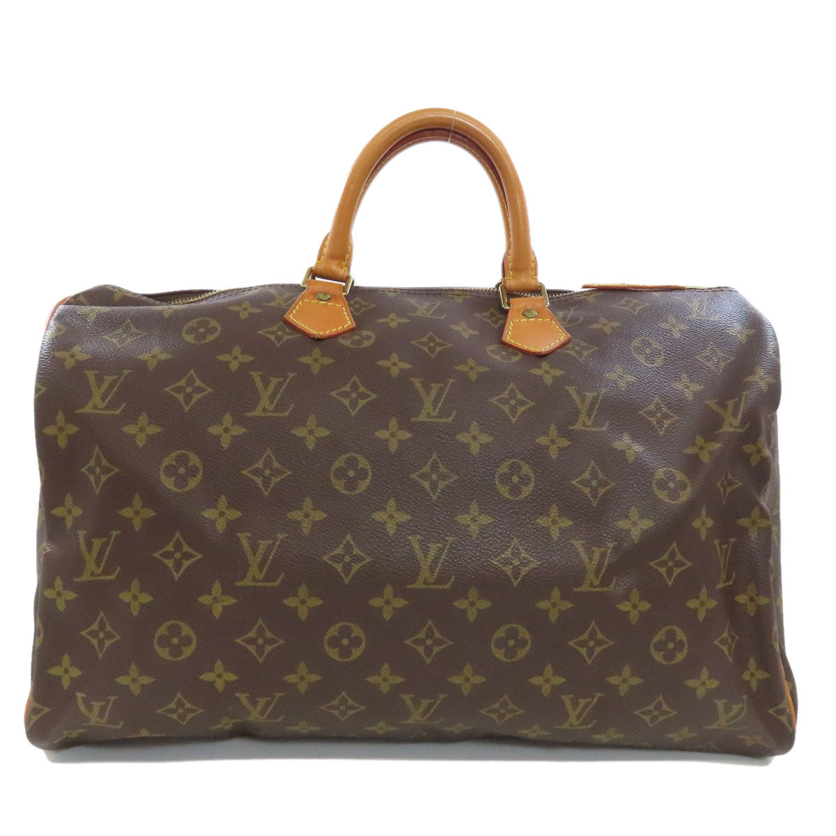 LOUIS VUITTON Boston Duffel bag M41522 Monogram canvas Brown Speedy 40 Women Used Authentic
