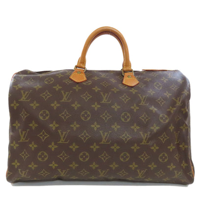 LOUIS VUITTON Boston Duffel bag M41522 Monogram canvas Brown Speedy 40 Women Used Authentic