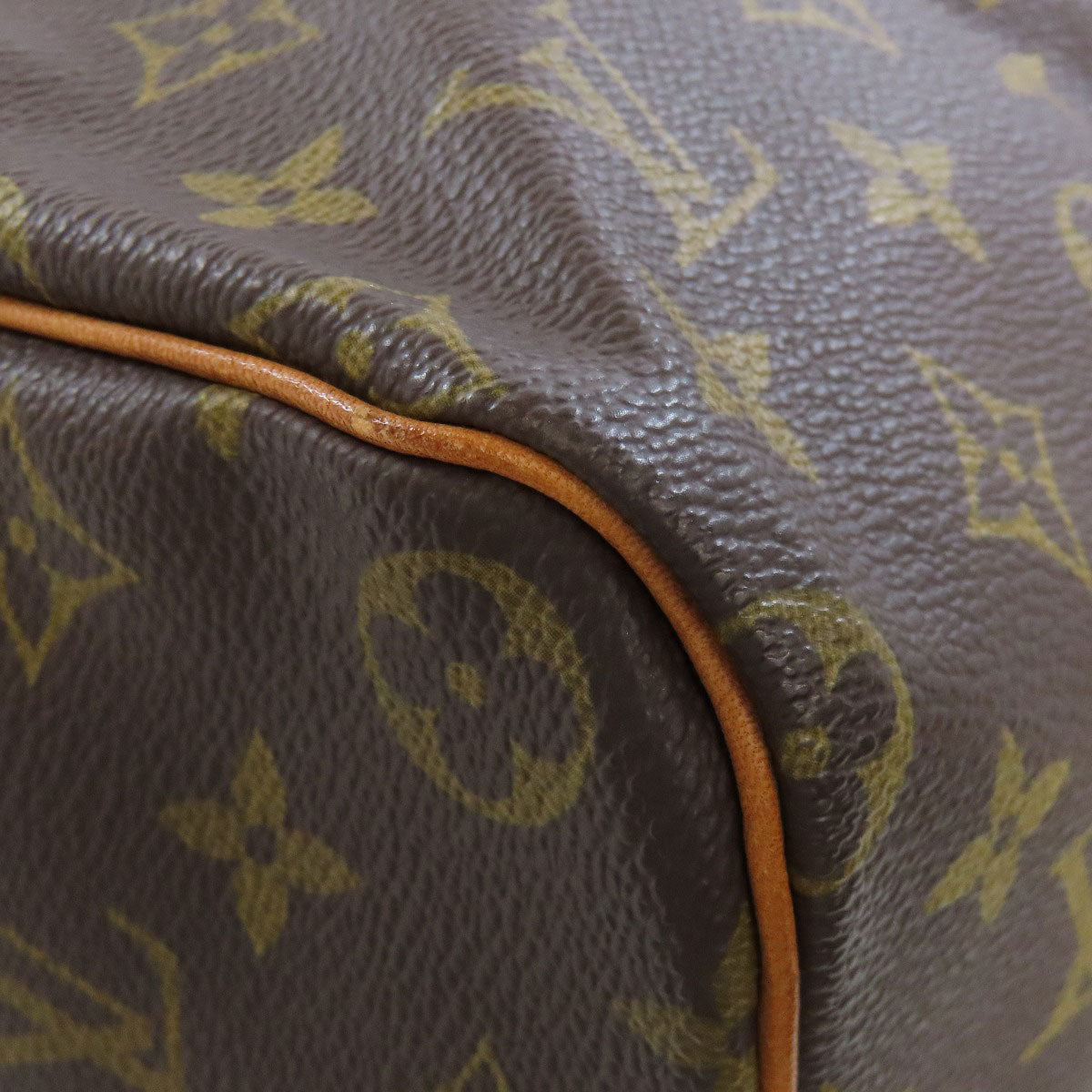 LOUIS VUITTON Boston Duffel bag M41522 Monogram canvas Brown Speedy 40 Women Used Authentic