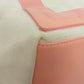 BALENCIAGA Tote Bag 339936 canvas white Navy kabas M Women Used Authentic