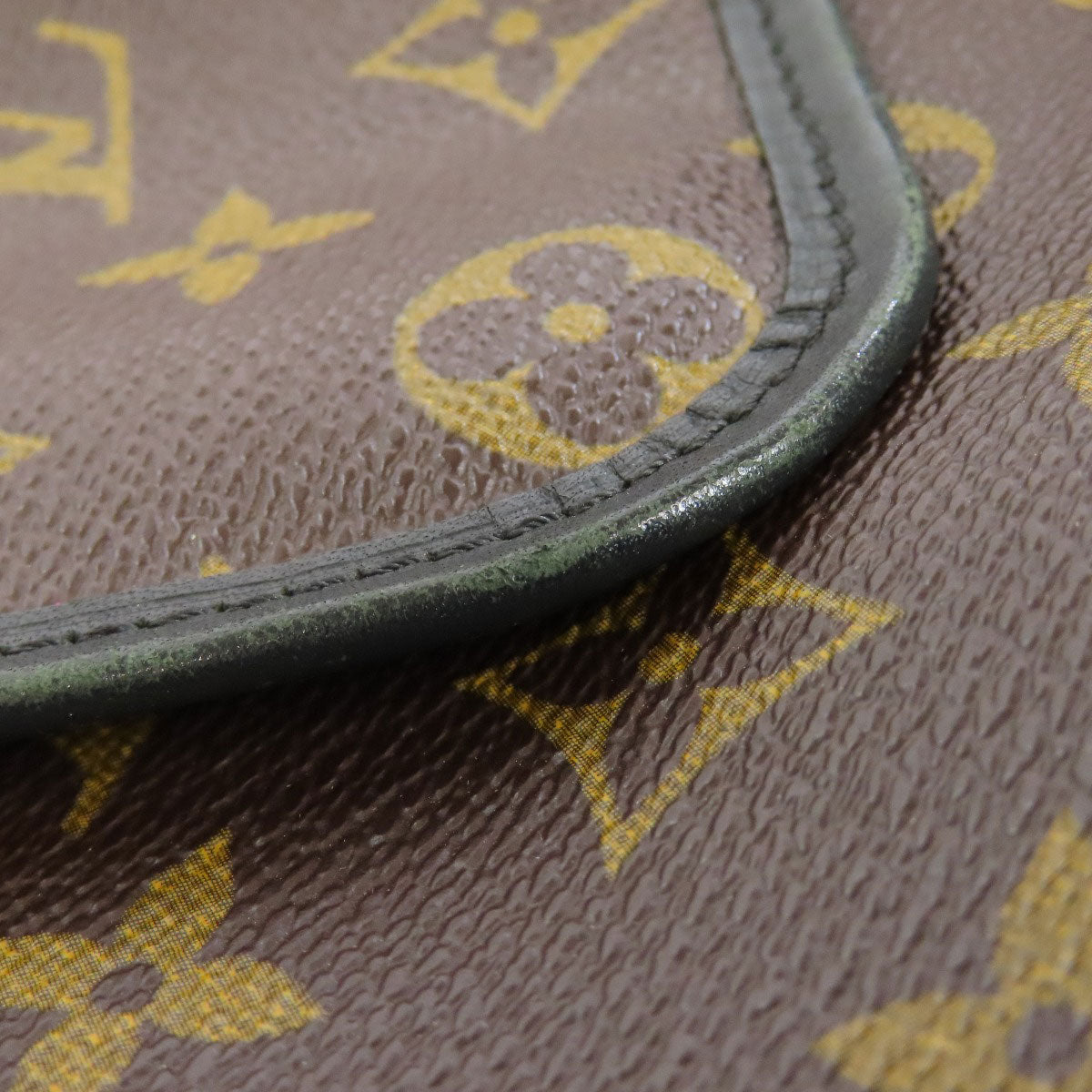 LOUIS VUITTON Shoulder Bag M56717 Monogram canvas Brown Monogram Macassar Bus PM Women Used Authentic